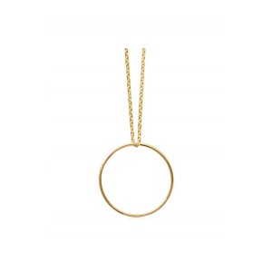 Collier grand anneau