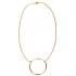 Collier grand anneau