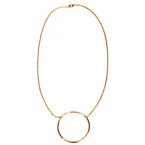 Collier grand anneau