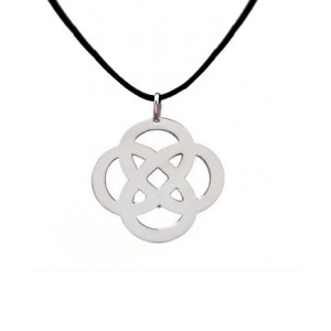 collier arabesque infini argent