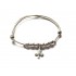 bracelet petites billes enfant TREFLE