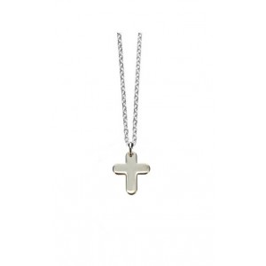 Collier croix argent