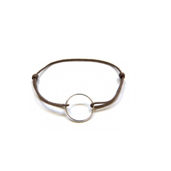 bracelet anneau argent