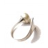 bague perle vague