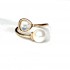 Bague duo pastel