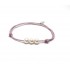 bracelet 3 perles rondes