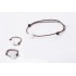 bracelet perle eau douce RONDE sur cordon