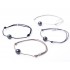 bracelets perle eau douce noire