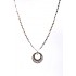 Collier perle grise
