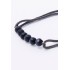 bracelet perles noires