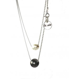 Collier perles DUO