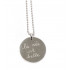 collier médaille AVEC GRAVURE