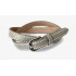 Bracelet cuir taupe clair