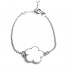 bracelet sur chaine argent